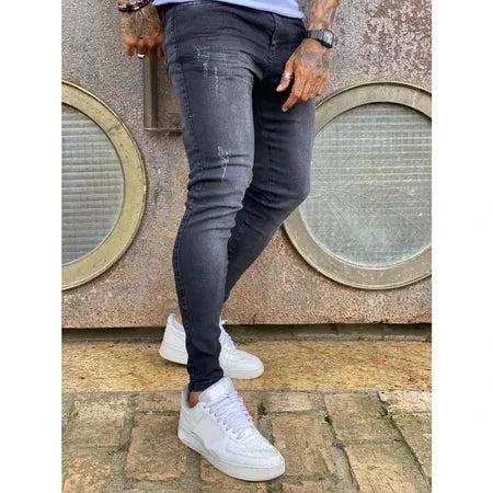 Calça Jeans Masculina com Elastano - Kit 4 Unidades