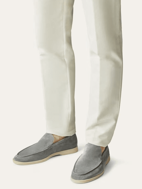 Mocassim Loafer Masculino ModaSSence Cinza