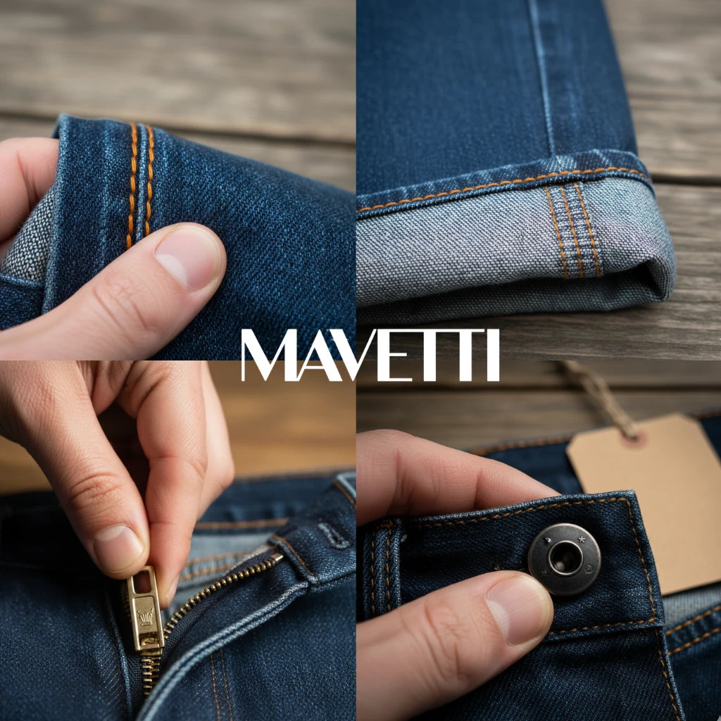 Calça Jeans Masculina com Elastano - Kit 4 Unidades