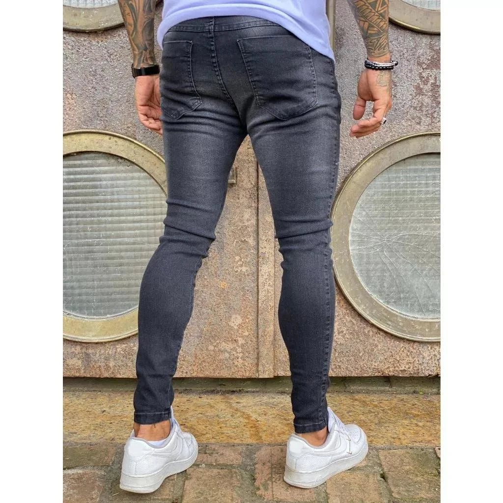 Calça Jeans Masculina com Elastano - Kit 4 Unidades