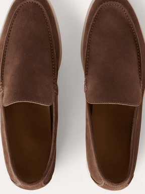 Mocassim Loafer Masculino ModaSSence Azul Marrom Royal